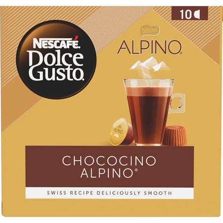 Capsulas cafe dolce gusto 10un chococino alpino