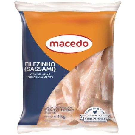 FILEZINHO MACEDO SASSAMI IQF CONGELAD 1KG