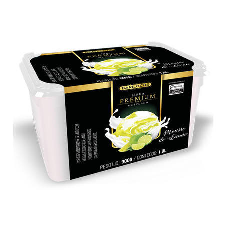 Sorvete Bariloche Premium Mousse Limão 1,8l