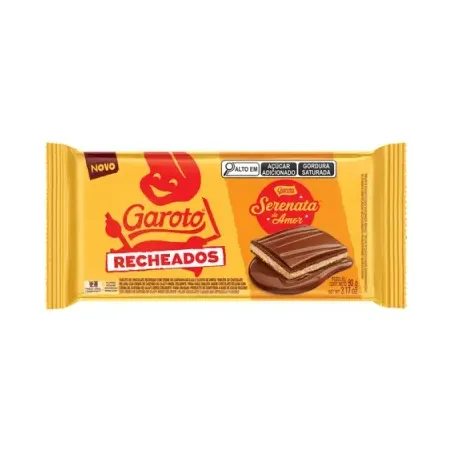 Choc nestle 90g recheado serenata do amor