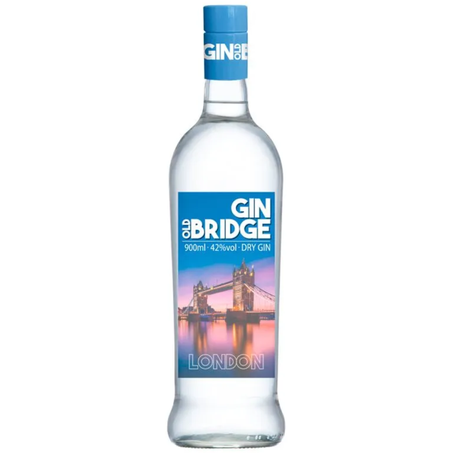 Gin old bridge vidro 900ml