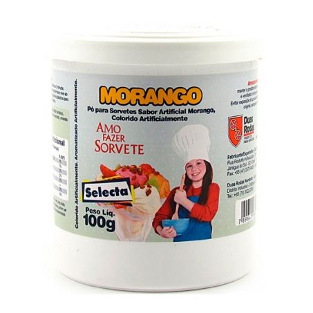 MIST SORVETE SELECTA 100G MORANGO