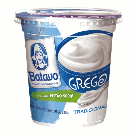 Iogurte batavo grego trad 500g