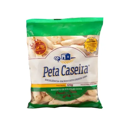 Biscoito Polvilho Peta Caseira 120g Pimenta Cebola