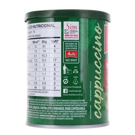Cappuccino Melitta Lt 200g 360-26