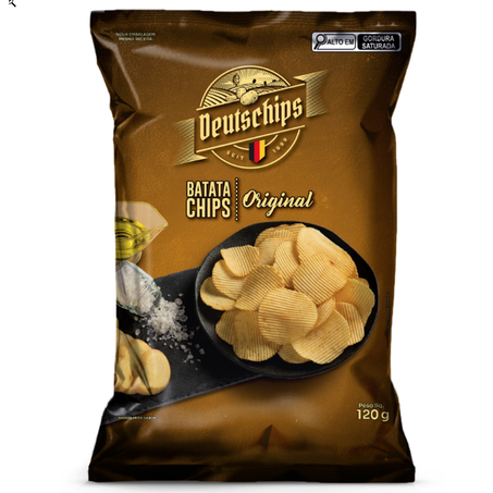 SALGADINHO DEUTSCHIPS TRADICIONAL 120G