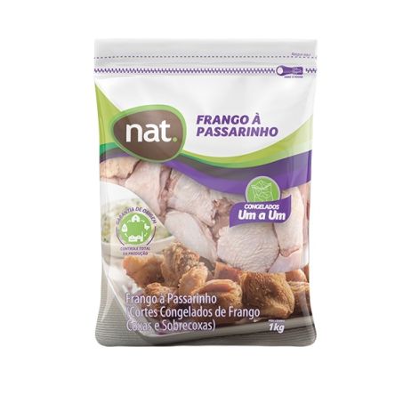 FRANGO A PASSARINHO NAT IQF PCT 1KG