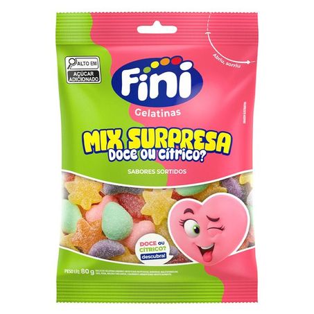 Bala fini 80g mix supresa