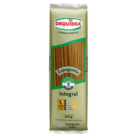 MACARRAO ORQUIDEA INTEGRAL ESPAGUET 500G