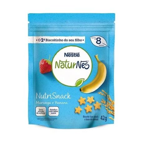 BISCOITO NESTLE NATURNES 42G BANANA/MORANGO