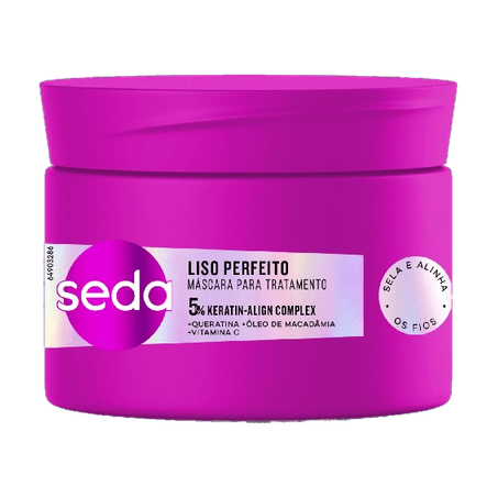 CREME DE TRATAMENTO LISO PERFEITO SEDA 300 G      
