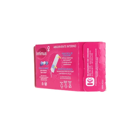 Absorvente Interno Intimus Mini Leve 16 Pague 15 Unidades 360-23