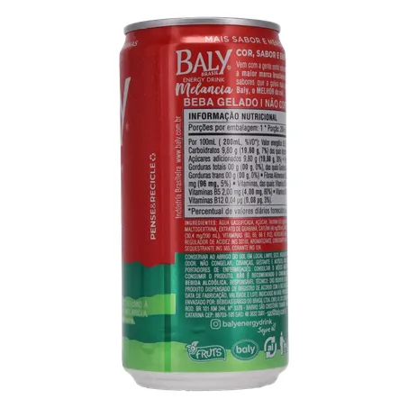 Energético Baly Melancia Lata 250ml 360-11