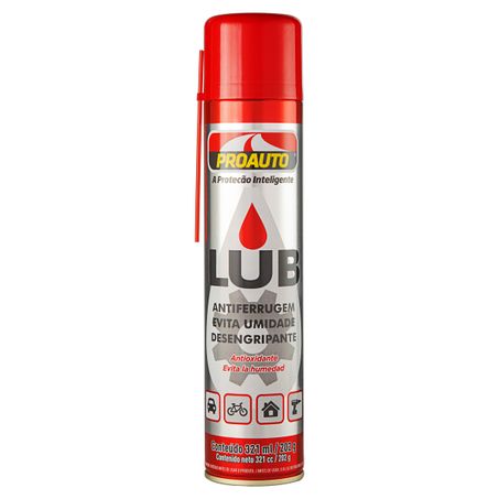 LUBRIFICANTE SPRAY ANTIFERRUGEM LUB PROAUTO