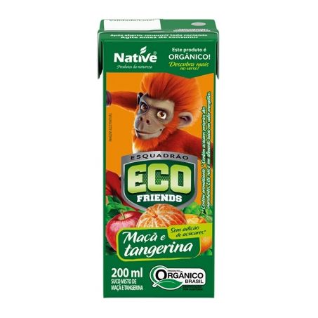 Suco Native Maçã Tangerina Orgânico 200ml
