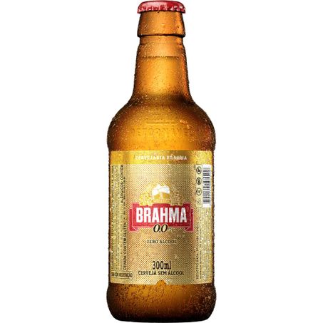 Cerveja brahma chopp zero álcool 300ml