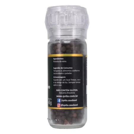Pimenta q-vita c-moedor 45g 360-12