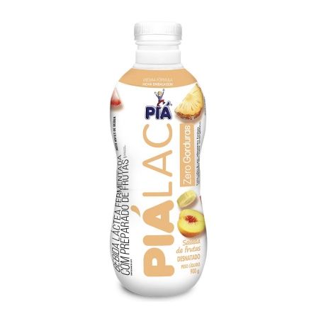 Bebida lactea pia zero s.frutas 900gr
