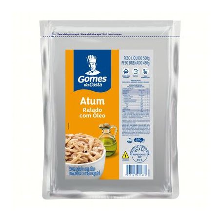 ATUM GOMES DA COSTA RALADO C/OLEO SH 500G