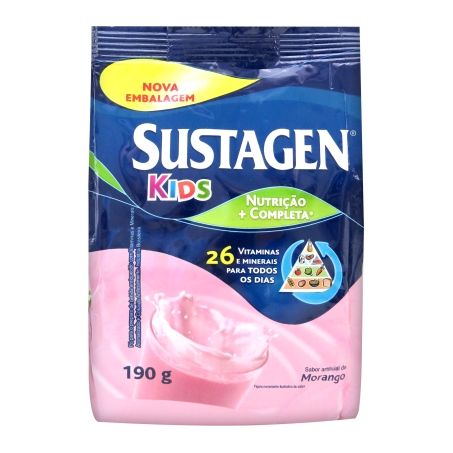 SUSTAGEN KIDS MORANGO SACHE 190G