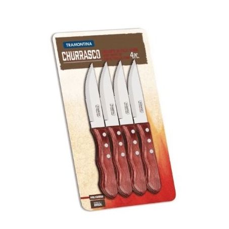 Tramontina Faca Polywood Jumbo 4 Peças