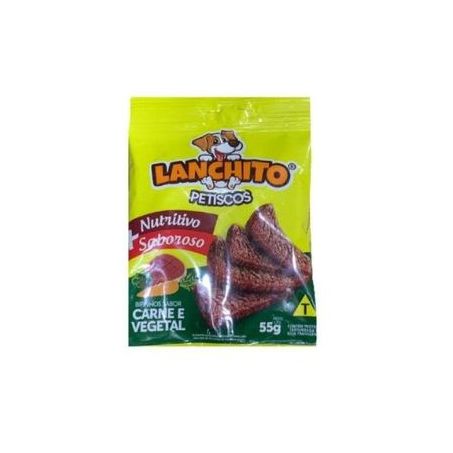 Petisco Lanchito Para Cães Carne/vegetais 55g