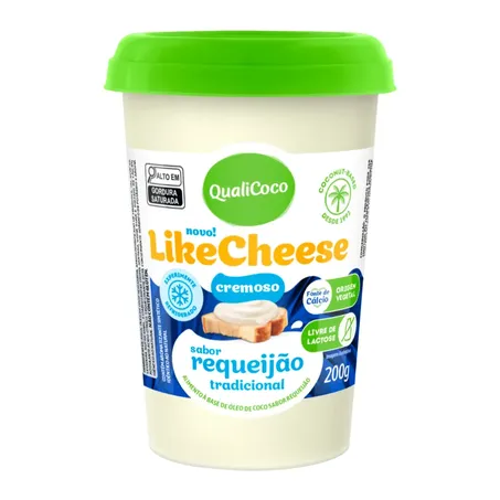 LIKECHEESE REQUEIJÃO VEGETAL 335G - QUALICOCO