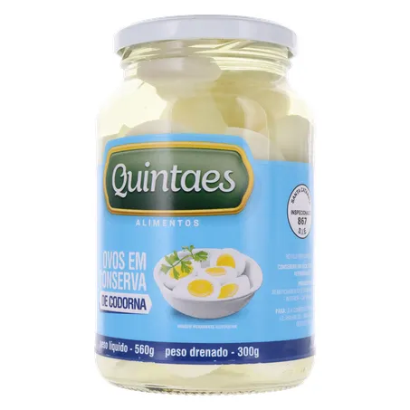 Ovos de codorna quintaes 300g 360-2