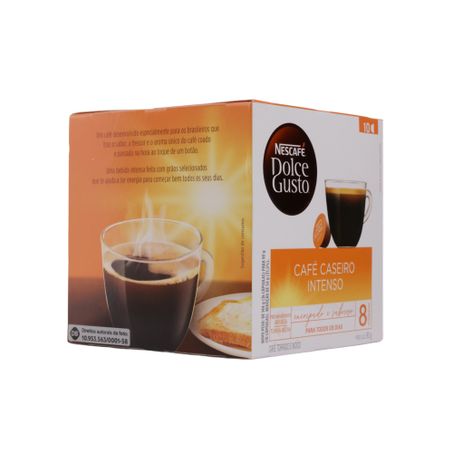 Cápsula Dolce Gusto Caseiro Intenso C/10 90g 360-51
