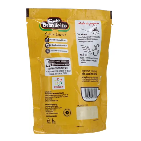 Café brasileiro solúvel sachê 50g 360-16