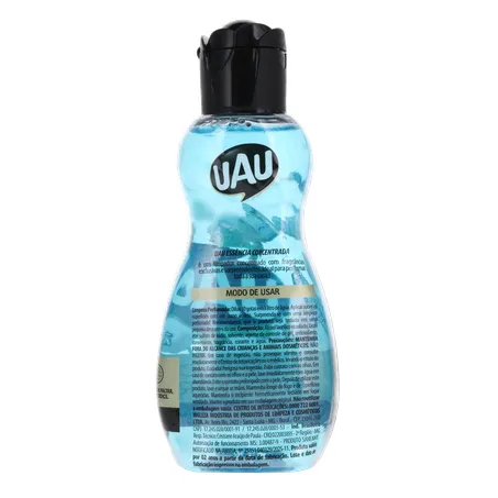 Limpador Perfumado Uau Essência Concentrada Flor De Algodão Frasco 130ml 
  360-18