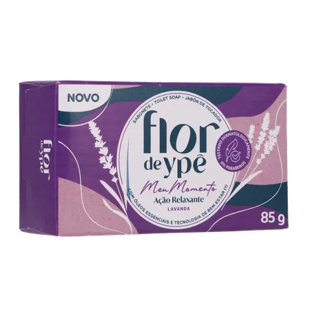 SABONETE BARRA FLOR DE YPE MEU MOMENTO LAVANDA 85G 360-15