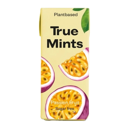 PASTILHA TRUE MINTS MARACUJÁ 13G