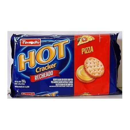 Biscoito parati hot cracker pizza 150g