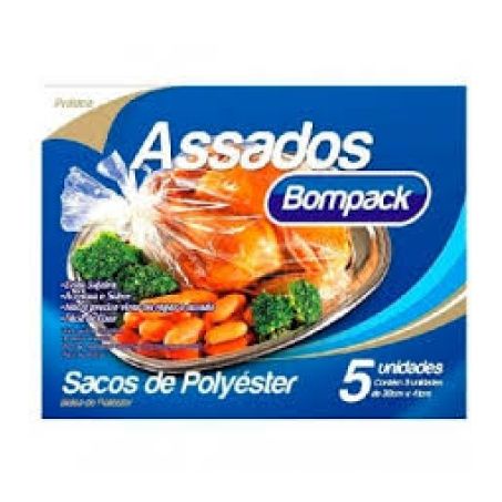 ASSADOS BOMPACK 30X41CM SACOS DE POLYESTER