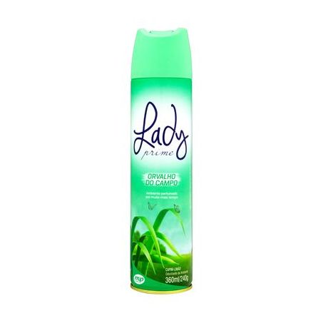 Purificador ambiente aerosol lady prime capim limao 360ml
