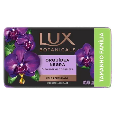 Sabonete lux orquidea negra 125g.