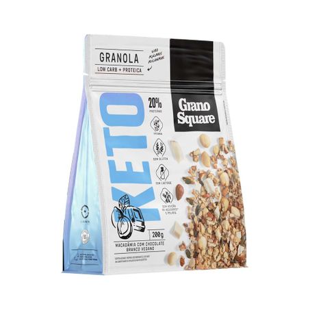 Granola Keto Macadâmia GranoSquare 200g 360-1