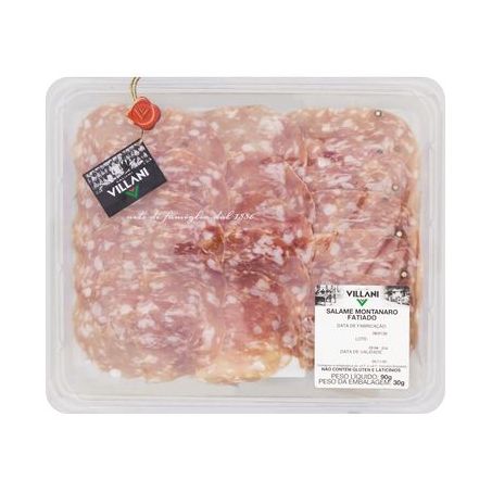 SALAME VILANNI MONTANARO FATIADO 90G