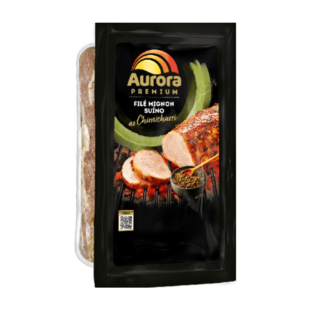 Filé Mingon Suíno Cong Aurora Premium Chimichurri Kg