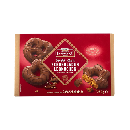  BISCOITO LAMBERTZ PÃO DE MEL 250G