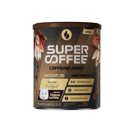 Suplemento supercoffee to go 3.0 lingua gato 220g