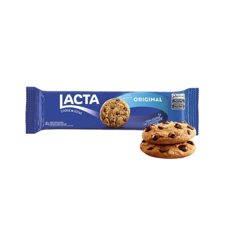 Biscoito lacta cookies 80g