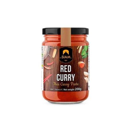 Pasta curry vermelho siam 200g