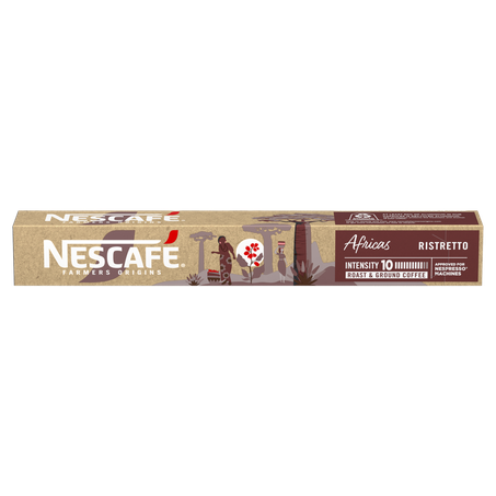 Café em Cápsula Nescafé Farmers Original Africas Ristretto 44G