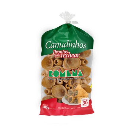 SALGADINHO ROMENA CANUDINHO 200G 