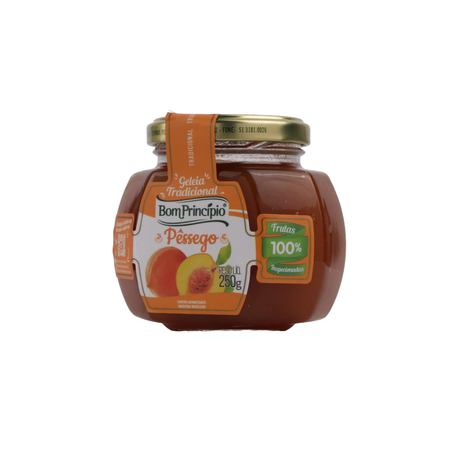 GELEIA TRADICIONAL DE PESSEGO 250G BOM PRINCIPIO 360-4