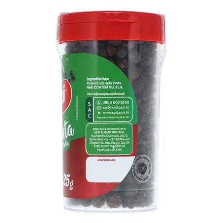 Pimenta apti preta em grao 25g 360-9