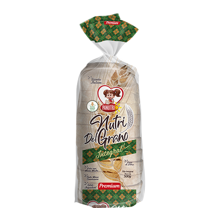 Pão  Panutrir Nutri Del Grano Integral 500g