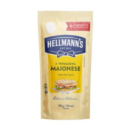 Maionese hellmanns tradicional sachê 700g